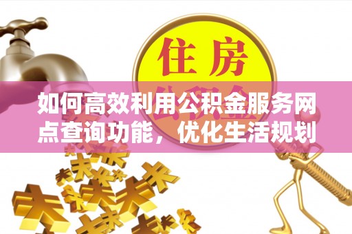 禄劝如何高效利用公积金服务网点查询功能，优化生活规划