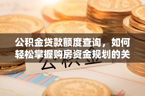 禄劝公积金贷款额度查询，如何轻松掌握购房资金规划的关键