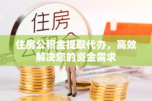 禄劝住房公积金提取代办，高效解决您的资金需求