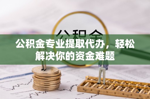 禄劝公积金专业提取代办，轻松解决你的资金难题