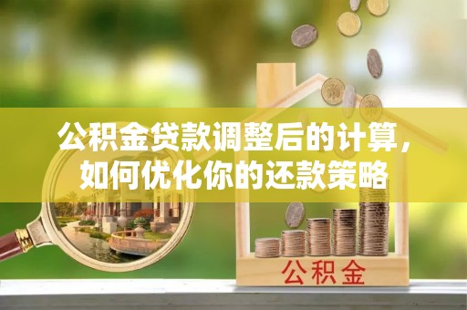 禄劝公积金贷款调整后的计算，如何优化你的还款策略