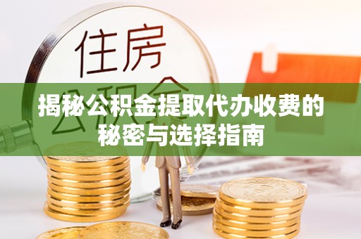 禄劝揭秘公积金提取代办收费的秘密与选择指南