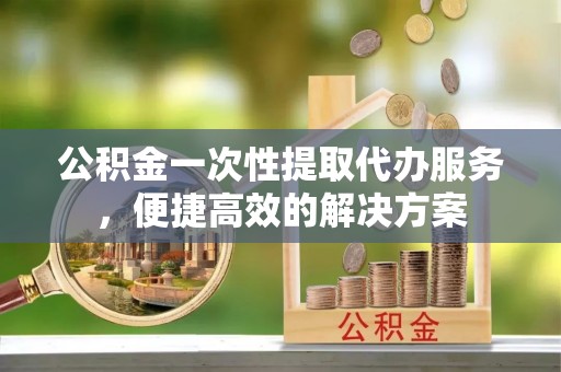 禄劝公积金一次性提取代办服务，便捷高效的解决方案