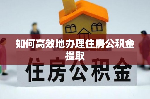 禄劝如何高效地办理住房公积金提取