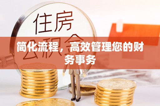 禄劝简化流程，高效管理您的财务事务